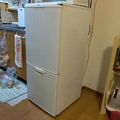 2ドア冷蔵庫