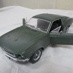 GΣ12 ミニカー GREEN LiGHT フォード マスタング GT ファストバック 1/24 スティーブ・マックイーン コレクション 検：映画ブリット 希少の画像