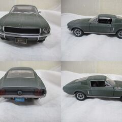 GΣ12 ミニカー GREEN LiGHT フォード マスタング GT ファストバック 1/24 スティーブ・マックイーン コレクション 検：映画ブリット 希少の画像