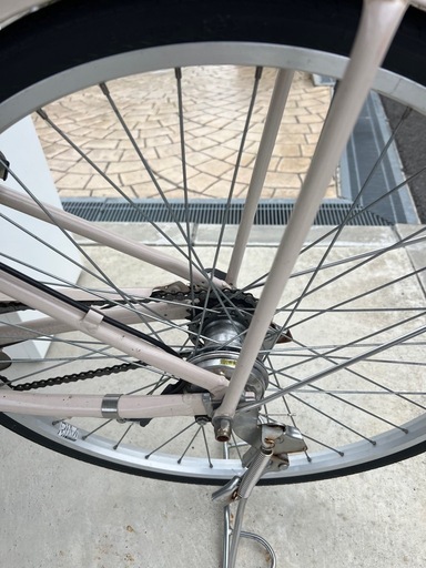 ブリヂストンの26インチ電動アシスト自転車 満充電可能です