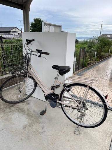 ブリヂストンの26インチ電動アシスト自転車 満充電可能です