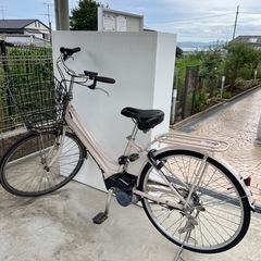 ブリヂストンの26インチ電動アシスト自転車 満充電可能です