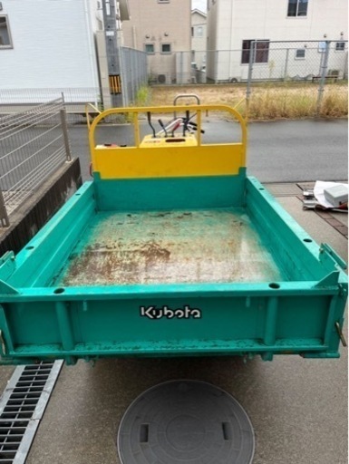 筑水キャニコム中古運搬車BFC615チビクロ手動ダンプ