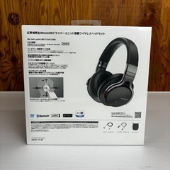 s0921601 完全未使用品 SONY MDR-1A BT ソニー ヘッドフォン ブラック ワイヤレス Bluetooth DSEE搭載 長時間バッテリー ハイレゾ 中古品