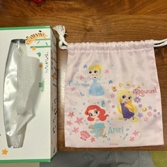 無料　ディズニープリンセス巾着の画像