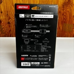 s0921602 完全未使用品 iBUFFALO バッファロー HDMI ケーブル ブラック イーサネット対応 電化製品 機器部品 家電 オーディオ部品 中古品の画像