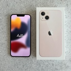 iPhone 13 128GB ピンク SIMフリー 本体+充電...