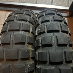 モンキー　純正マフラー　タイヤ２本セット　の画像