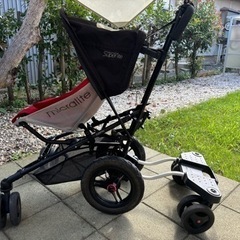 ベビーカー　マイクラライト　ステップカー付きの画像