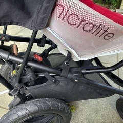 ベビーカー　マイクラライト　ステップカー付きの画像