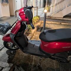 原付バイク早い者勝ちの画像