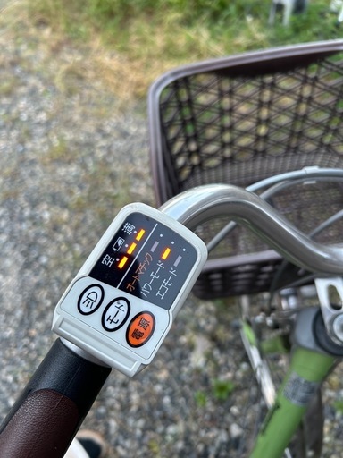 電動自転車　パナソニック　子供乗せ付き