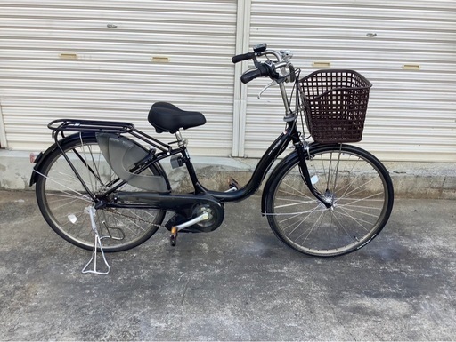 481 　ヤマハ最新機種電動アシスト自転車pasnatura 26インチブラックアルミボデ