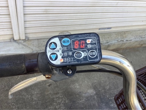 481 　ヤマハ最新機種電動アシスト自転車pasnatura 26インチブラックアルミボデ