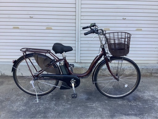 482 　ヤマハ最新機種電動アシスト自転車pasnatura   26インチブラウンアルミ