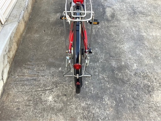 483 　ヤマハ最新機種電動アシスト自転車pasnatura   26インチレッドアルミ