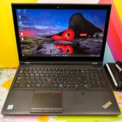 Lenovo Thinkpad P53 4K T2000 タッチ i7 32GB　大画面　大容量　高性能　ノートパソコン