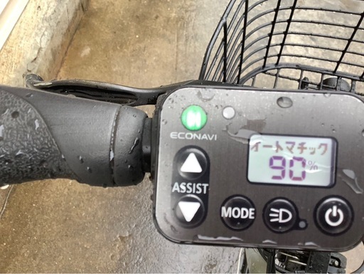 485 　パナソニック最新機種電動アシスト自転車ベロースター700cカーキアルミボディー