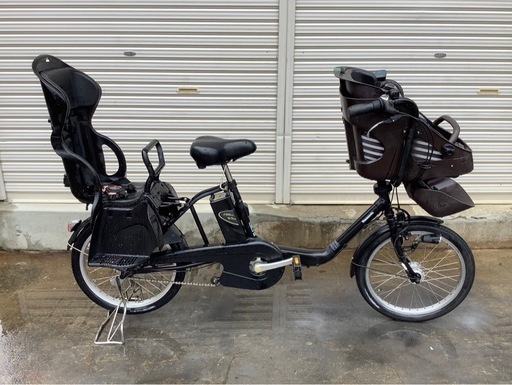 487 　パナソニック新機種電動アシスト自転車gyutto 20インチ  ブラックボディー