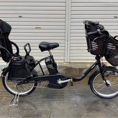 487 パナソニック新機種電動アシスト自転車gyutto 20インチ ブラック