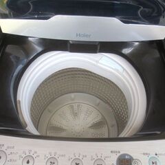 良品 Haier 全自動洗濯機 JW-XP2CD55F 5.5kg 2019年 ハイアール アーバンカフェシリーズの画像
