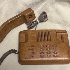 木製電話機Woody Landの画像