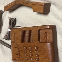木製電話機Woody Landの画像
