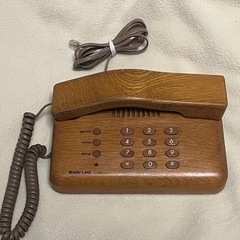 木製電話機Woody Land