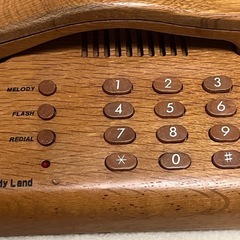 木製電話機Woody Landの画像