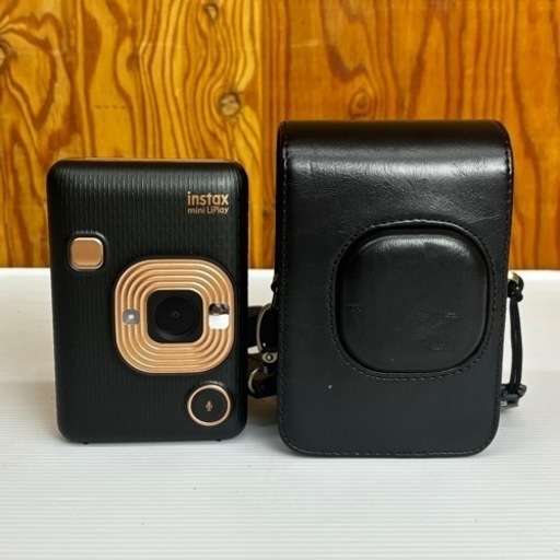 s0921605 充電器なし FUJIFILM フジフィルム instax miniLiPlay チェキ カメラ フィルム ブロンズ 撮影 デート お出かけ 観光 中古品