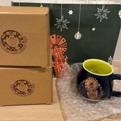 クリスマスマーケットマグカップ2個
