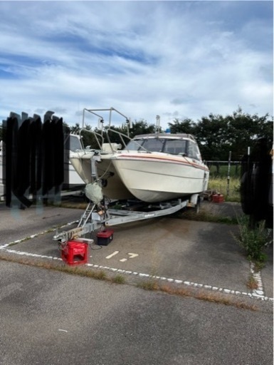 プレジャーボート　サンキャット7  スズキDF140 トレーラー　車検有り　　　　　
只今商談中