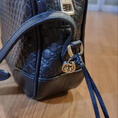 GUCCI グッチ  ショルダーバッグ レザー黒 グッチの画像