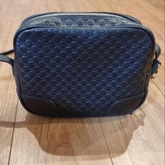 GUCCI グッチ  ショルダーバッグ レザー黒 グッチの画像