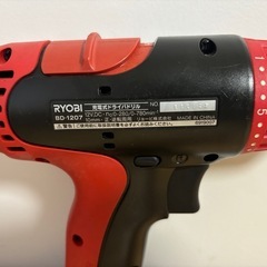 RYOBI ドリルドライバー本体の画像