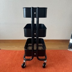【受渡先決定】IKEA 収納ワゴンラック　ロースフルト  