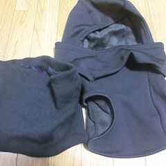 値下げ、防寒具セットの画像