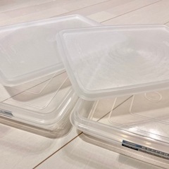 日本製タッパー2個セットの画像