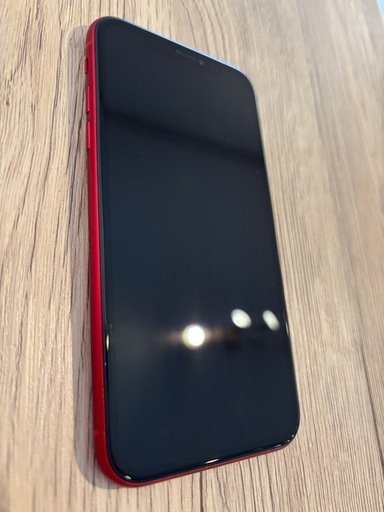iPhoneXR 128Gレッド ケース付き