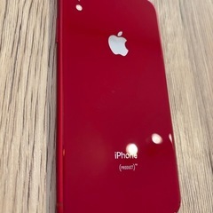 iPhoneXR 128Gレッド ケース付き