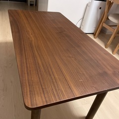 無印良品　テーブル　ブラウンの画像