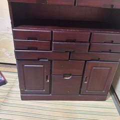 収納家具　電話台？