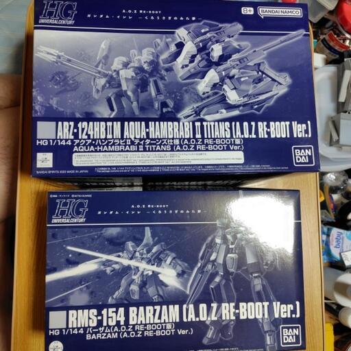 PB限定品　ｱｸｱ・ﾊﾝﾌﾞﾗﾋﾞⅡ\u0026ﾊﾞｰｻﾞﾑ（A.O.Z RE-BOOT版）