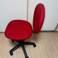 事務用椅子(赤)の画像