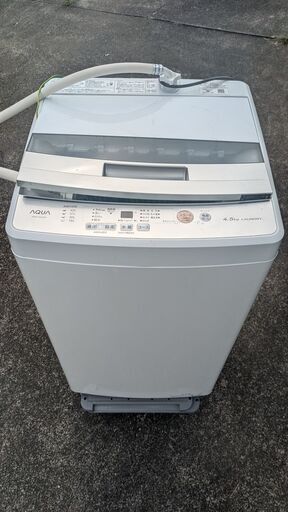 【AQUA】 AQW-S45J/全自動電気洗濯機/4.5kg/2020年制/通電、動作確認済み