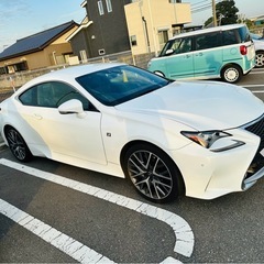 値下げしました　レクサス　RC350  たっぷり車検令和8年8月の画像