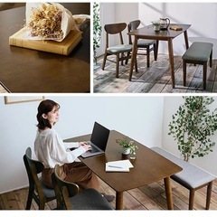 ダイニングテーブル 4点セット（定価44,000円）の画像