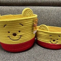ダイソー ぷーさんかご