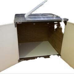 ガスコンロ土台収納の画像