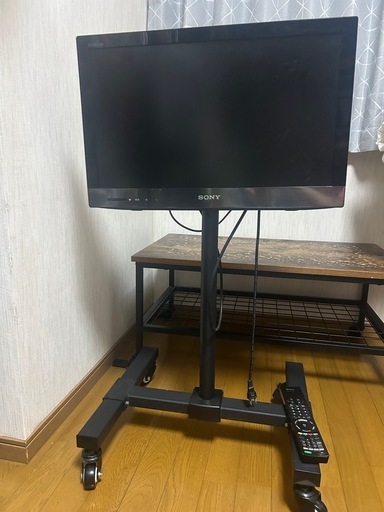 テレビとテレビスタンド